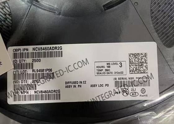 NCV8460ADR2G ชิปวงจรบูรณาการ 6A ป้องกันตัวเองด้านสูง Driver SOIC-8