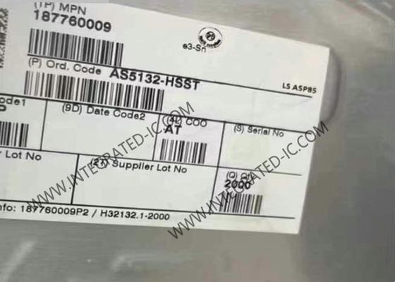 AS5132-HSST Sensor IC Rotary Encoder 360o เครื่องรับสัญญาณตําแหน่งแม่เหล็กความเร็วสูง