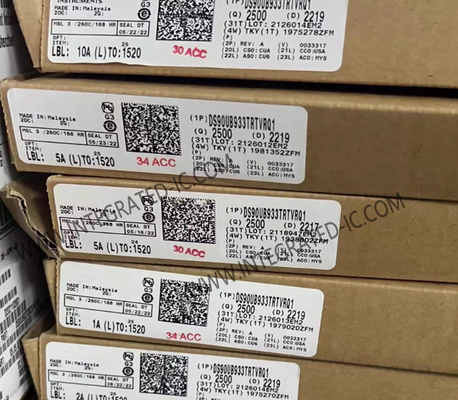 ชิปวงจรบูรณาการ DS90UB933TRTVRQ1 12 บิท 100 MHz FPD-Link III ซีเรียไลเซอร์