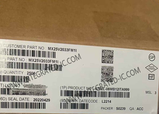 MX25V2033FM1I แมมมรี่ IC ชิป 2Mbits CMOS MXSMIO® Serial NOR แฟลช แมมมรี่ IC SOP-8