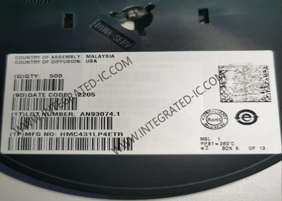 HMC431LP4ETR โมดูลสื่อสารไร้สาย โซลเลเตอร์ควบคุมความกระชับกําลัง VCO Oscillators