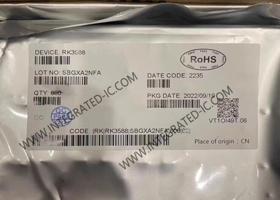 ชิปวงจรบูรณาการ RK3588 ระบบมูลค่าทั่วไปบนชิปด้วยสถาปัตยกรรม ARM