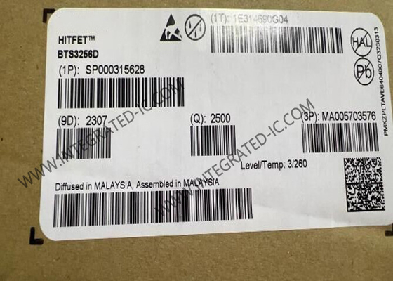 BTS3256D ชิปวงจรบูรณาการ รถยนต์สมาชิกสวิทช์พลังงานด้านล่าง IC TO-252-5 Package