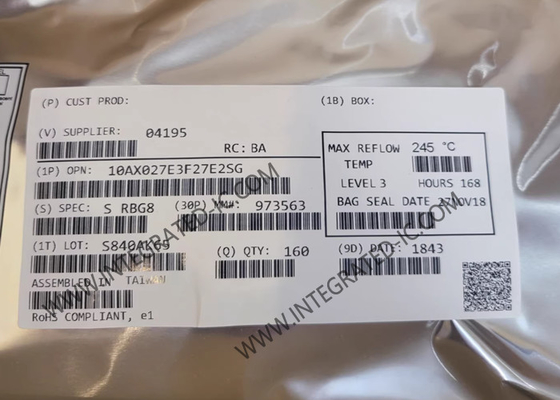 10AX027E3F27E2SG Field Programmable Gate Array ระดับความสามารถสูง 10 GX FPGA IC