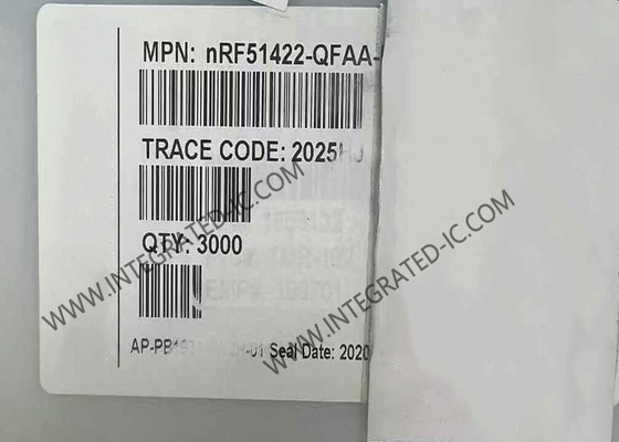 NRF51422-QFAA BT IC Multiprotocol BT พลังงานต่ํา และ 2.4GHz ระบบบนชิป