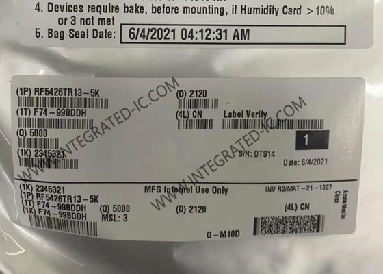 RF5426TR13 โมดูลสื่อสารไร้สาย เครื่องมือถือ ชิปขยายพลังงาน RF