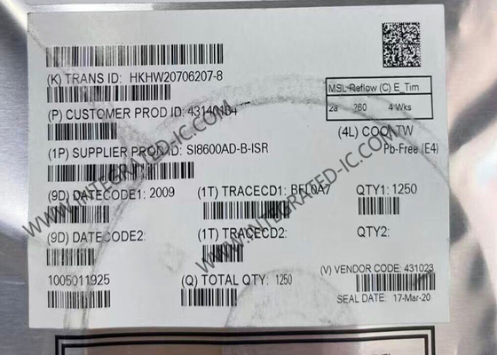 SI8600AD-B-ISR ชิปวงจรบูรณาระเบียง ไบดิเร็กชั่น I2C ไอโซเลเตอร์ SOIC16 ไอโซเลเตอร์ดิจิตอล