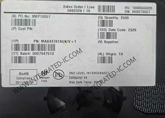 MAX4376TAUK ชิปวงจรบูรณาการ 1mA Single High Side Current Sense Amplifier