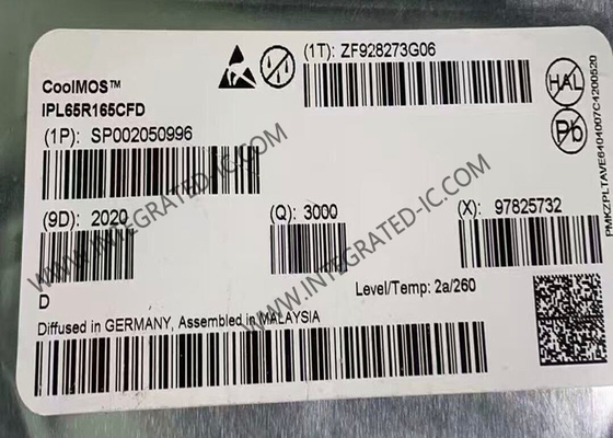 IPL65R165CFD ชิปวงจรบูรณาการ 650V CoolMOS CFD2 N Channel Power MOSFET ทรานซิสเตอร์