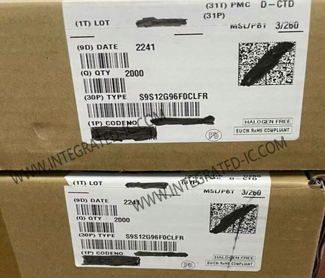 S9S12G96F0CLFR ไมโครคอนโทรลเลอร์ MCU 16 บิต 25MHz