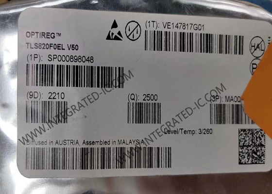 TLS820F0EL ชิปวงจรบูรณาการ ปรับระดับความดันเชิงเส้นที่มีประสิทธิภาพสูง และความดันต่ําสําหรับเครื่องไฟฟ้า 5V