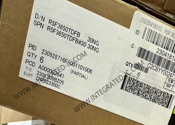 R5F3650TDFB ไมโครคอนโทรลเลอร์ MCU 16 บิต 32MHz M16C/65 ไมโครคอนโทรลเลอร์ IC
