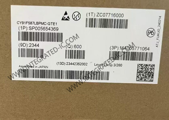 CY91F587LBPMC-GTE1 ไมโครคอนโทรลเลอร์ MCU 32 บิท ไมโครคอนโทรลเลอร์โคนโคร 128MHz MCU IC