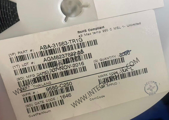 ABA-31563-TR1G โมดูลสื่อสารไร้สาย 0Hz ถึง 3.5GHz เครื่องขยาย RF IC SOT-363-6
