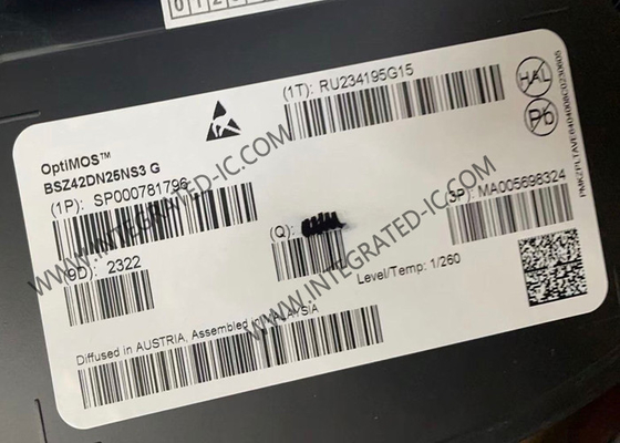 ชิปวงจรบูรณาการ BSZ42DN25NS3G 250V OptiMOSTM 3 N-Channel Power MOSFET ทรานซิสเตอร์
