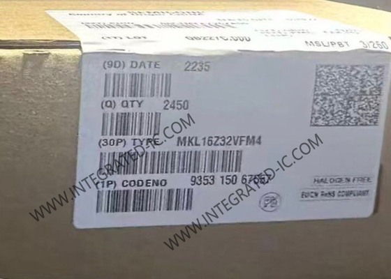 MKL16Z32VFM4 MCU มิโครคอนโทรลเลอร์ 48MHz Cortex-M0+ แรงไฟฟ้าต่ําสุด MCU หลัก