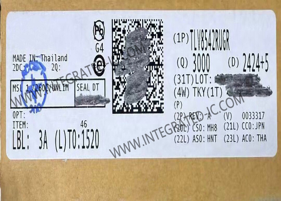 TLV8542RUGR ชิปวงจรบูรณาการ RRIO เครื่องกระตุ้นการทํางาน X2QFN8 Op Amps ชิป IC