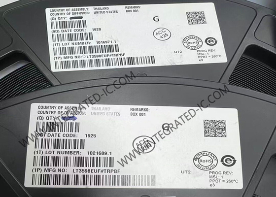 LT3598EUF ชิปวงจรบูรณาการ LED 6 สาย LED Driver IC 30mA LED Lighting Driver IC