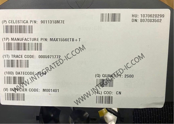 MAX1556ETB ชิปวงจรบูรณาการ ประสิทธิภาพสูง 1.2A PWM Step-Down DC-DC Converters
