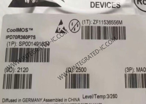 IPD70R360P7S ชิปวงจรบูรณาการ CoolMOSTM P7 N-Channel Power MOSFET ทรานซิสเตอร์