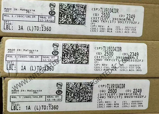 TLV9104IDR ชิปวงจรบูรณาการ 16V เครื่องกระตุ้นการทํางาน SOIC14 เครื่องกระตุ้นพลังงานต่ํา