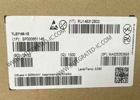 TLE7185-1E ชิปวงจรบูรณาการ 80mA Gate Driver IC 3Phase Bridge Driver IC