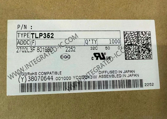 TLP352 ชิปวงจรบูรณาการ 1 ช่อง ไดรเวอร์ประตูแยกทางแสง Photocoupler
