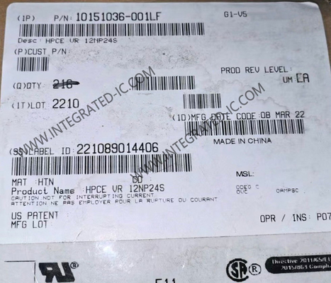 10151036-001LF ตัวเชื่อมต่อ ขั้วต่อขอบการ์ด HPCE VR 12NP24S ตัวเชื่อมต่อ