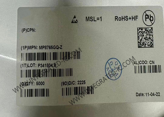 MP8765GQ-Z ชิปวงจรบูรณาการ 24V 6A ปรับปรุงปรับปรุงปรับปรุงปรับปรุง step-down