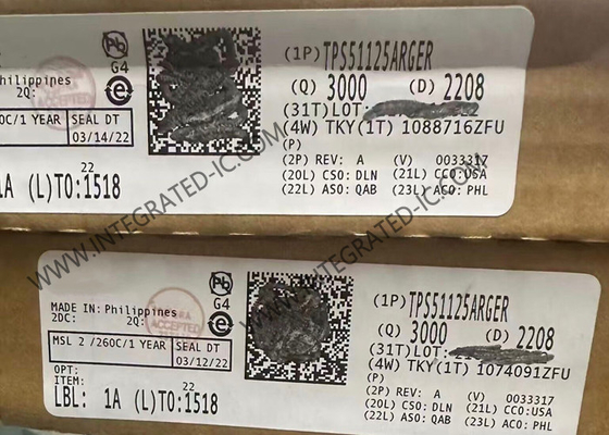 ชิปวงจรรวม TPS51125ARGER ตัวควบคุมแบบซิงโครนัส Buck IC ตัวควบคุม Step Down